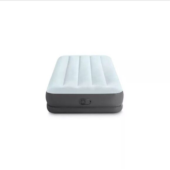 Intex Mid Rise 12” Rise Twin Air Mattress with pump - Picture 1 of 7